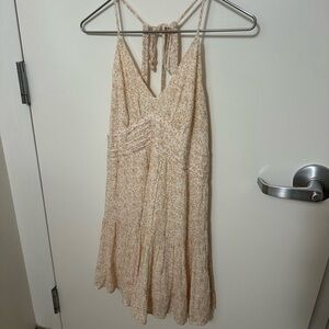 American Eagle Floral Strappy Babydoll Dress
